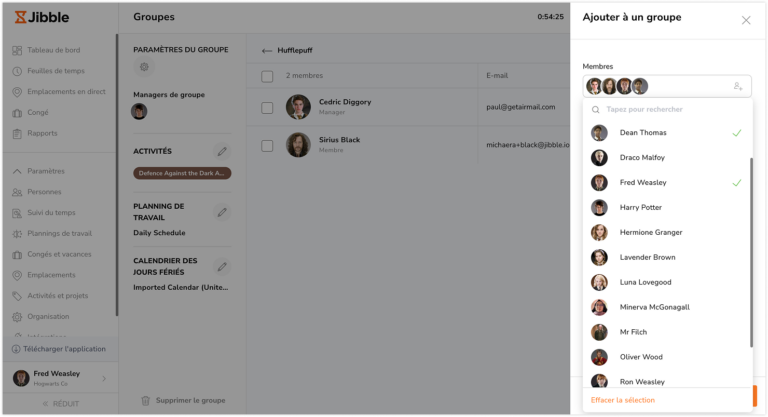 Ajouter des membres directement à un groupe